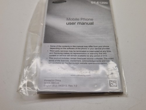 New old stock - new, samsung