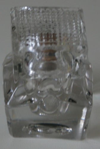 Vintage glass inkwell - vintage,
