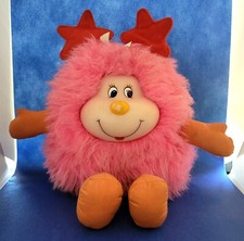 VINTAGE RAINBOW BRITE PLUSH 13" - TWINK PINK SPRITE 1983 HALLMARK