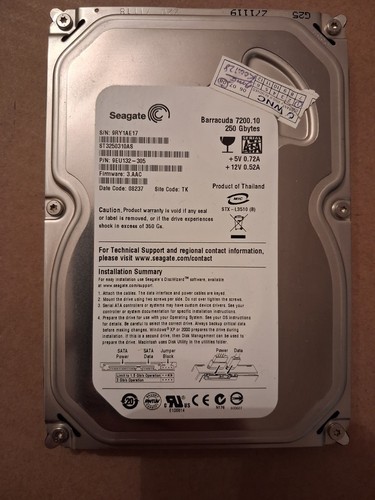 Hard drive seagate barracuda - drive,