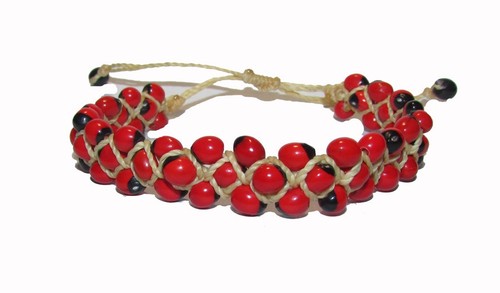 New red adjustable bracelet - new,