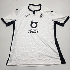 Swansea City Fc Jersey Mens  XL Home Football Jersey Soccer Shirt Joma 2019 2020