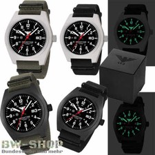 KHS INCEPTOR DEPLOYMENT WATCH ANALOG MILITARY BW ARMY WATCH US ARMY TACTICAL WATCH STEEL