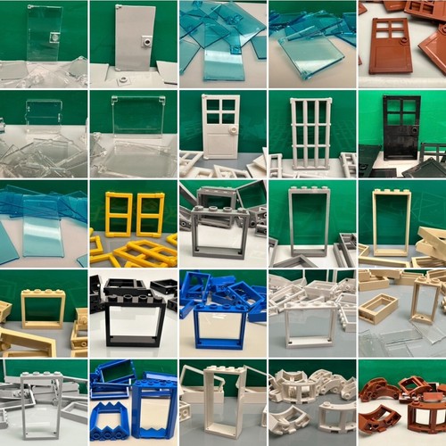 Lego window frame bay - lego, window,