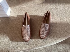 Van Dal. Reedham 11 Ladies Shoes Size 6. Brown With Snake Effect Upper.