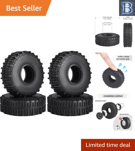 Soft rubber mud - tires, 1.0