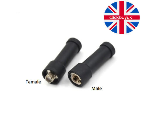Male female short antenna - male, sma