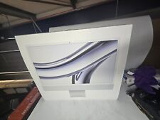 Genuine Yellow Apple iMac 24-inch BOX ONLY! With inserts -   (A2438)