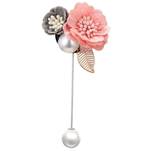 Floral lapel pin - lapel,