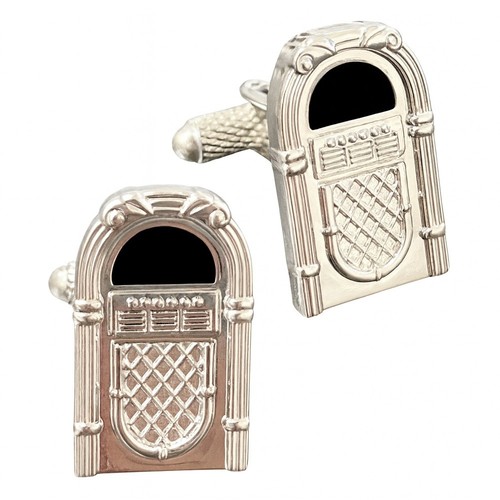 Jukebox cufflinks onyx - -, art