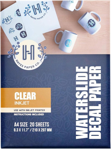 Hayes waterslide decal paper - hayes,