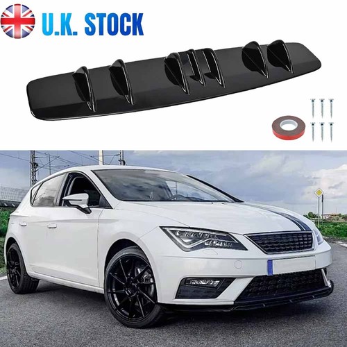Glossy rear diffuser bumper - diffuser,