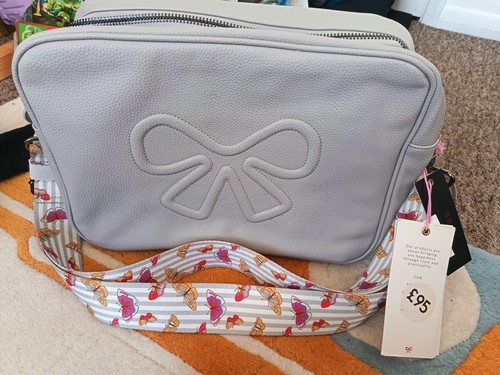 Pink lining changing bag - pink,
