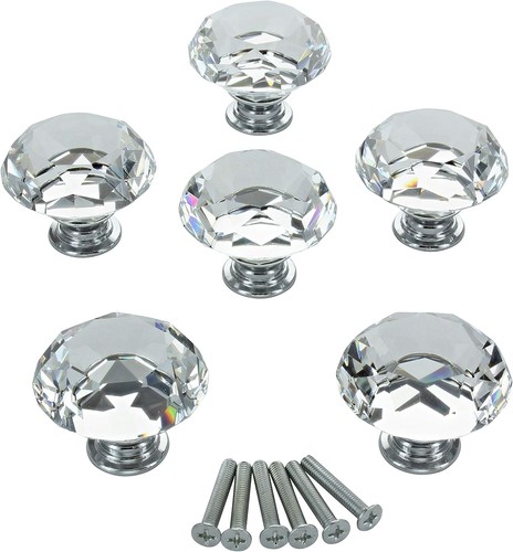 Decor short diamond crystal - g,