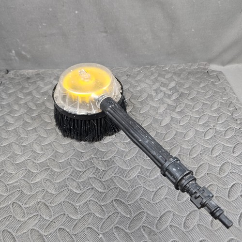 Rotating pressure washer brush - rotating,