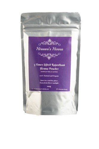 Sifted natural baq - sifted, henna