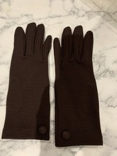 Vintage brown rib nylon, one