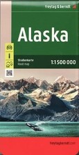 Alaska Road map !:1,500,000, Freytag Berndt,