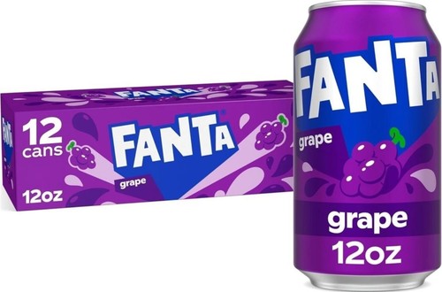 Fanta grape soda - soda,