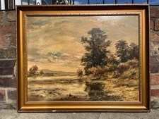 Large Vintage Gold Gilded