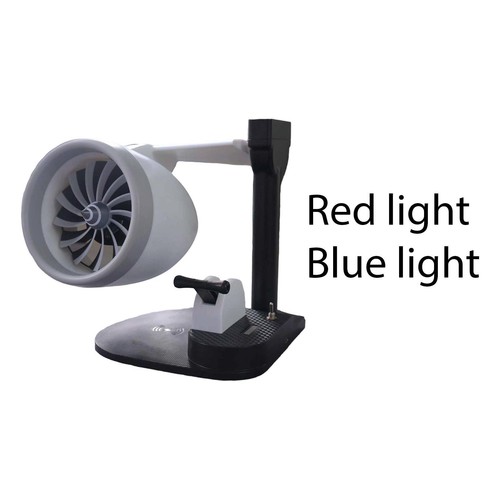 Jet engine fan model with - engine,