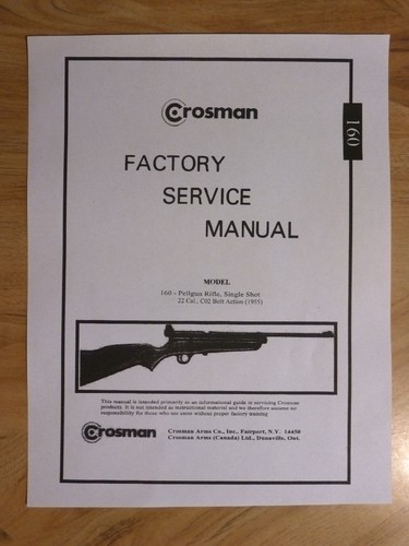 Crosman 160 factory - crosman,