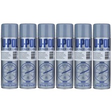6X U-Pol Etch Primer Spray Grey Power Can  Direct to metal Anti-Corrosive 500ml
