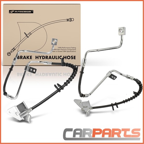 Brake hose front - 2x,