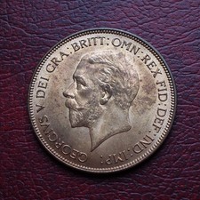 George V 1936 bronze penny