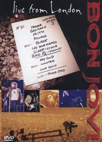 Bon jovi live from london - london, dvd