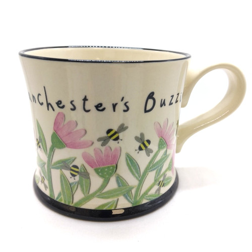 Moorland pottery manc ware - manc, mug