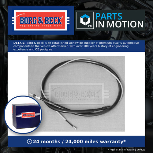 Handbrake cable fits renault - cable,