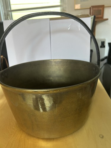 Solid brass jam preserving pan - preserving,