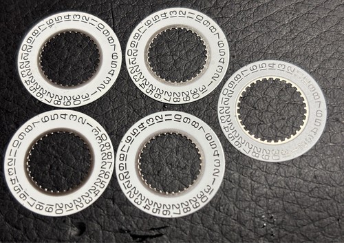 Date dials rings for - date, dials/rings