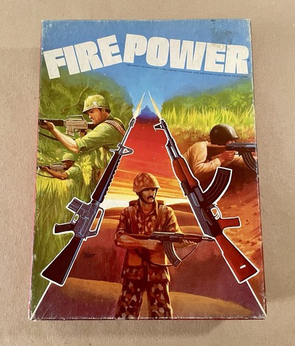 Fire power board game vintage - board,