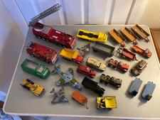 Dinky & Corgi Matchbox Joblot 25 Diecast models  fo spares or restoration.