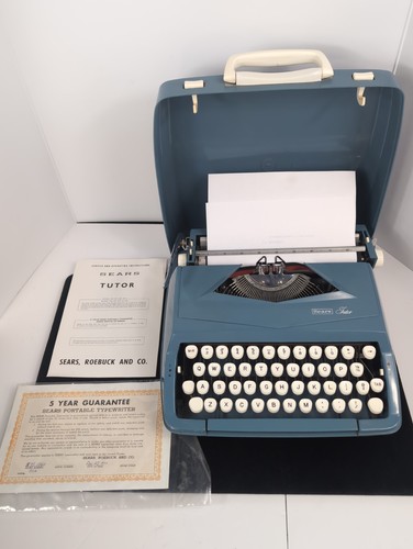 Vintage sears tutor portable - tutor,