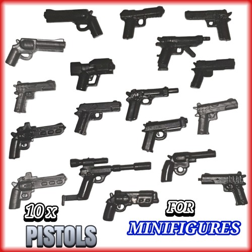 Minifigure weapons custom - minifigure, pack