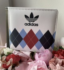Adidas Originals Argyle Golf Wallet 80’s Football Casual Style Mens Wallet.