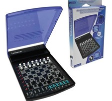 Electronic Travel Chess Set | 64 Difficulty Levels | Compact Portable Strategy
