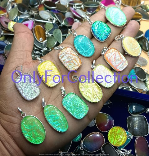 Wholesale 10pcs dichroic - wholesale, glass