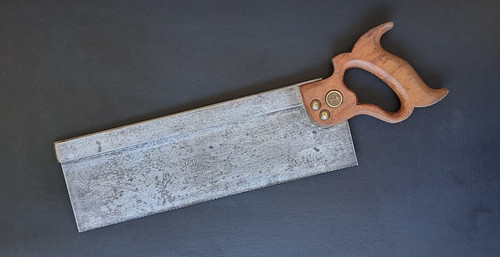 Steel backed tenon saw - steel,