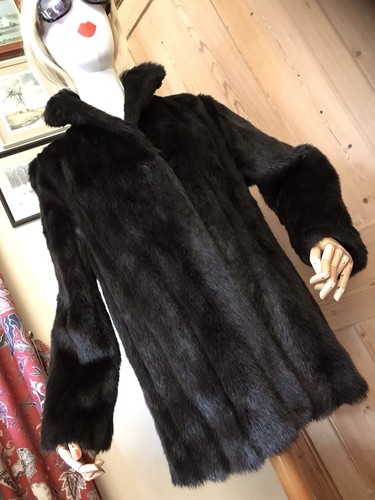 Vintage 70s faux mink fur - vintage,