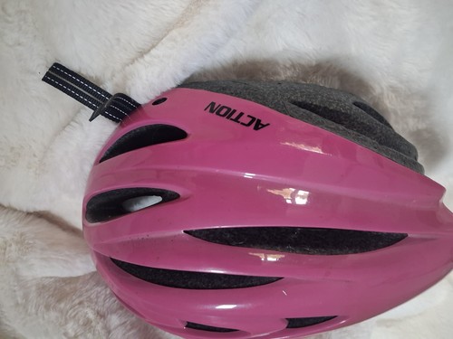 Pink action kids bike - pink,