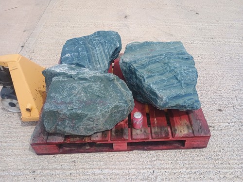 Large granite garden rocks - garden,