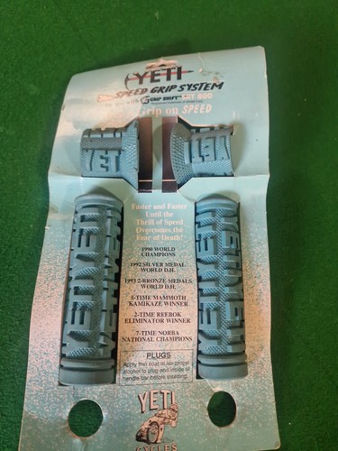 Yeti vintage handlebar grips - handlebar,