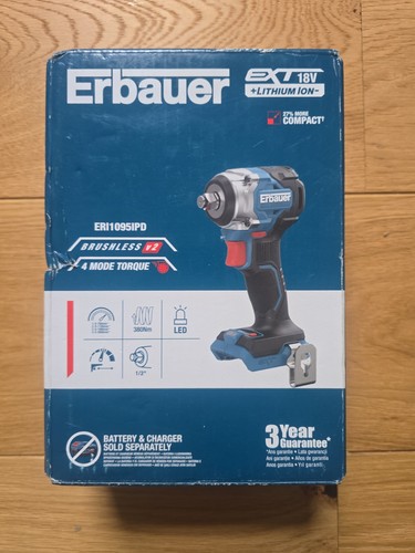 Erbauer cordless impact wrench - erbauer,