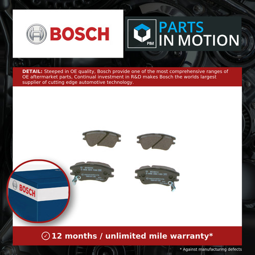 Brake pads set - pads, hyundai