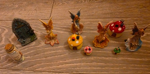 Fairy garden figures tiny - garden, figures,