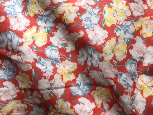 Vintage liberty tana lawn red - lawn,